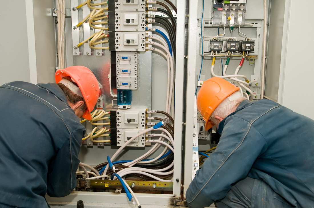 Volt Solution engineer providing electrical maintenance services