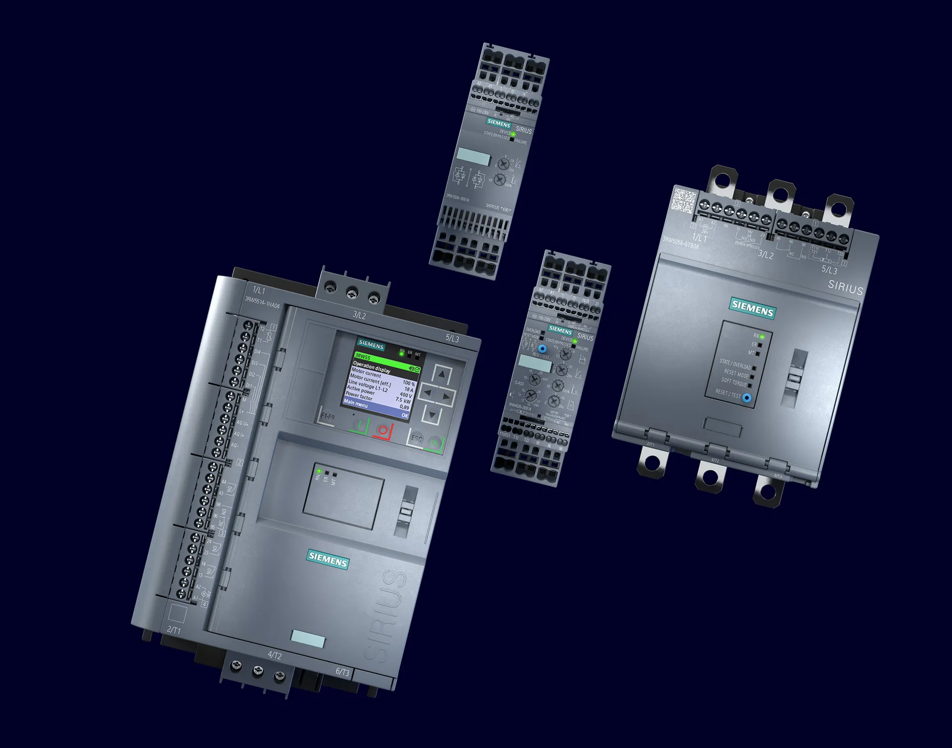 SIRIUS 3RW Soft Starters