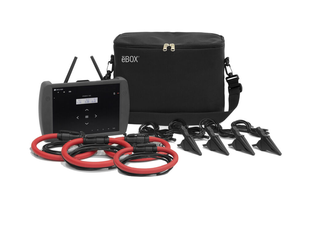 MYeBOX-1500-4 FLEX-R45 Portable Power Analyzer